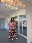 Oversized Ankara Boubou Top & palazzo Pants