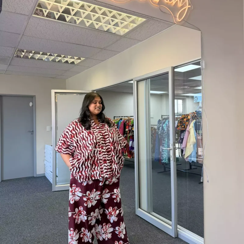 Oversized Ankara Boubou Top & palazzo Pants