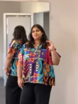 Cotton Ankara Boubou Tops