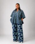 Oversized Ankara Boubou Top & Palazzo Pants