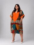 Cotton Ankara Boubou Dress
