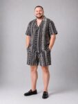 Heritage Resort Set. Heavyweight Cotton Shorts and Cuban shirt