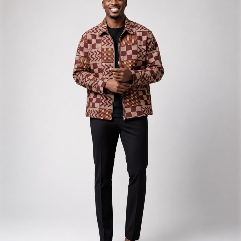 African Print Heritage Tapestry Jacket