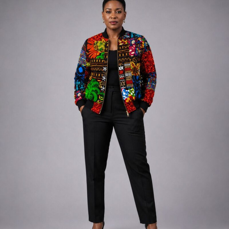 Mosaic Heritage Bomber Jacket