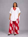 Crimson African Wear Grace Tunic