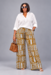 Golden Heritage Palazzo Two-Piece Set